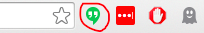 how do i add google hangout to my toolbar on chrome for mac